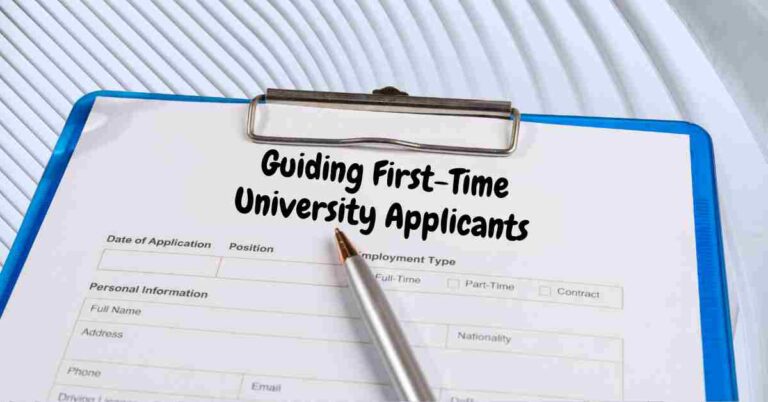 How to support first-time applicants through the process