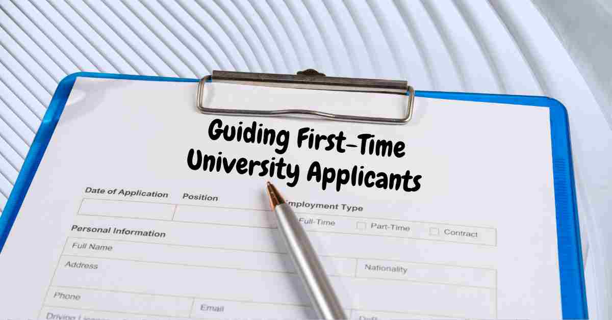 How to support first-time applicants through the process